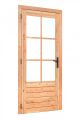 Douglas Enkele Glas Deur Dubbelglas 6-Ruits. RD Afmeting 1100 x 2150MM