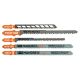 Mandrex Decoupeerzaagbladenset Multi Purpose Pack MSS10B, 5-delig