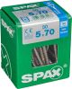 SPAX T-STAR plus A2 roestvrij 5x70 L 50 stuks