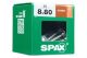 SPAX HI.FORCE WIROX 8x80 BOX 50 stuks