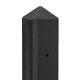 Berton©-paal Schelde Gecoat Tussen antraciet, diamantkop 8,5x8,5x277