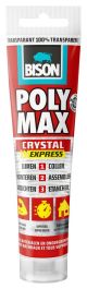 Bison polymax crystal express transparant -115gr/hangtube