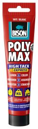 Bison polymax high tack express 165 g wit Tube