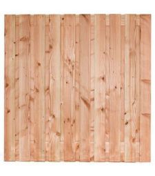 Tuinscherm Zwarte Woud - Douglas 19 plus 2 planks.