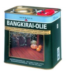 Bangkirai olie Hermadix 2.5 ltr.