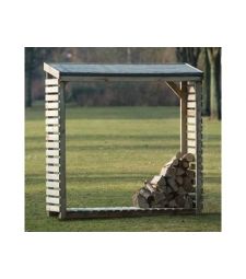 Firewood storage shed B180xD50xH180 cm.