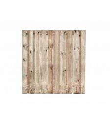 Tuinscherm Enschede - Geimpregneerd 19 plus 2 planks.