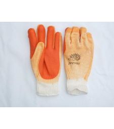Handschoen HBV Oranje. Maat XL.