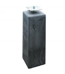 Betonpoer Antraciet 15x18x50 cm. Excl. hoogteverstelling.