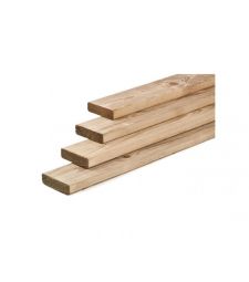 Tuinplank geimpregneerd Vuren D1.9 cm. - Lat.