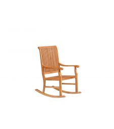 Teak Schommelstoel Relax B60xD51xH108 cm.