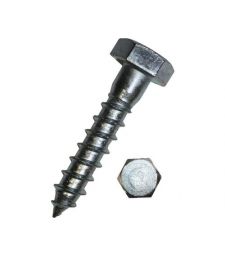 Stainless steel M8 wood screw.