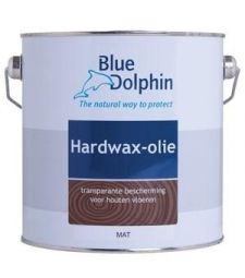 Blue Dolphin Hardwax Olie 2.5 ltr. Mat.