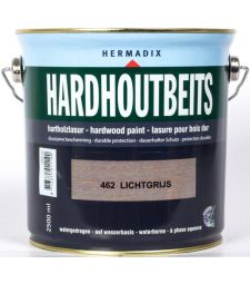 Hardhoutbeits Lichtgrijs 0.75 ltr.