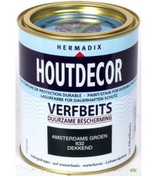 Houtdecor Amsterdams-Groen Dekkend.