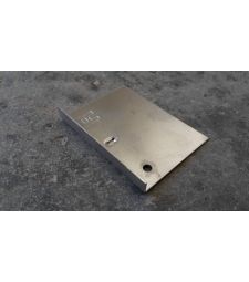 Aluminum connecting plate for roof trim.