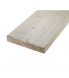 Steigerhout NIEUW 2x19.5x250 cm. Dunne uitvoering. 