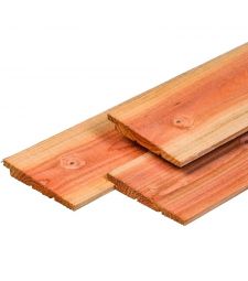 Red Class Wood Zweeds rabat 1.1/2.2x19.5 cm.
