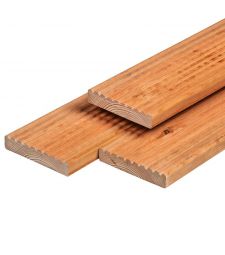 Red Class Wood Vlonderplank 2.8x14.5 cm.