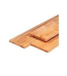 Red Class Wood dakbeschot geschaafd 1.6x11.6x360 cm. Smal.