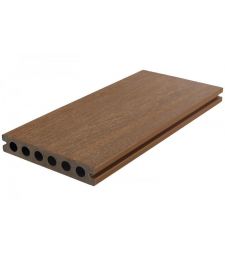 Fun-Deck Teak Ultrashield composiet vlonderplank 2.3x13.8 cm.