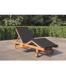 Kusssen T.B.V. Lounger Wembley. Kleur Antraciet