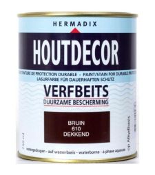 Houtdecor Bruin Dekkend