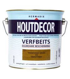 Houtdecor Groen Transparant