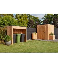 Red Class Wood Container Storage Durbin. Dimensions 214x95x170CM