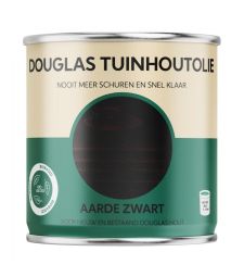 Bio-Based Olie. Douglas Tuinhoutolie. Aarde Zwart. 750ML