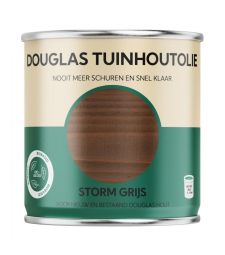 Bio-Based Olie. Douglas Tuinhoutolie. Storm Grijs. 750ML