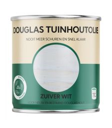 Bio-Based Olie. Douglas Tuinhoutolie. Zuiver Wit. 750ML
