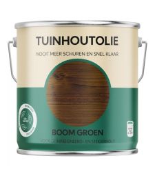 Bio-Based Olie. Tuinhoutolie. Boom Groen. 2500ML