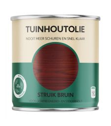 Bio-Based Olie. Tuinhoutolie. Struik Bruin. 750ML