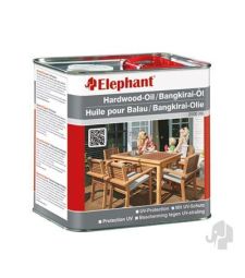 Bangkirai olie Elephant 2.5 ltr.