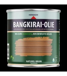 Bangkirai olie Hermadix 2.5 ltr.