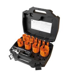 Mandrex Elektricienset SuperXcut TCT MHSE1001N 16mm tot 76mm zeskant 8.5, 15-del
