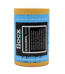 Flocx schuurpapier rollen 95mmx5m p120