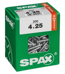 SPAX T-STAR plus WIROX 4x25 L 200 stuks