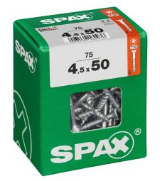 SPAX T-STAR plus WIROX 4,5x50 L 75 stuks