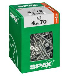 SPAX T-STAR plus WIROX 4,5x70 XXL 175 stuks