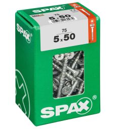 SPAX T-STAR plus WIROX 5x50 L 75 stuks