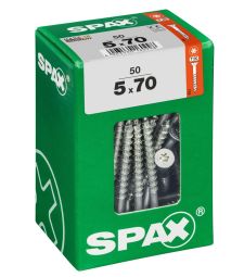 SPAX T-STAR plus WIROX 5x70 L 50 stuks