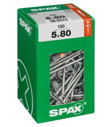 SPAX T-STAR plus WIROX 5x80 XXL 150 stuks