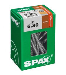 SPAX HI.FORCE WIROX 6x80 L 24 stuks