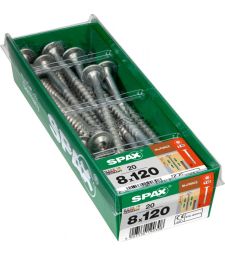 SPAX HI.FORCE WIROX 8x120 STK 20 stuks