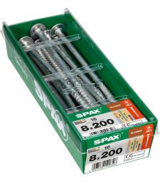 SPAX HI.FORCE WIROX 8x200 STK 16 stuks