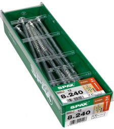 SPAX HI.FORCE WIROX 8x240 STK 12 stuks
