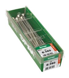 SPAX T-STAR plus WIROX 6x140  BOX 100 stuks