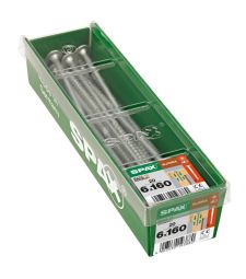 SPAX HI.FORCE WIROX 6x160 BOX 100 stuks